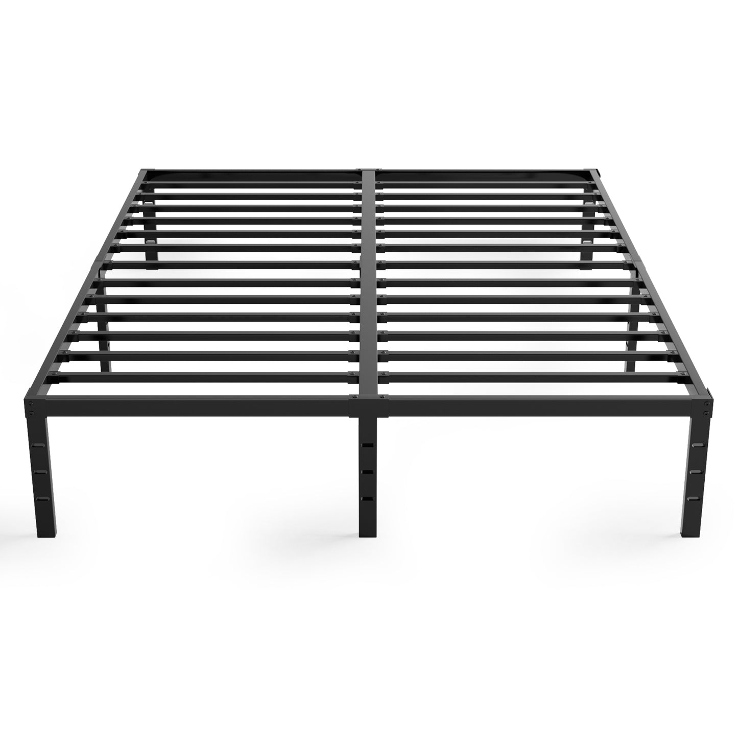 Wasait 14 Inch Heavy Duty Queen Bed Frame with Under Bed Storage Metal Platform Bed Frame No Box Spring Required Easy Assembly,Black
